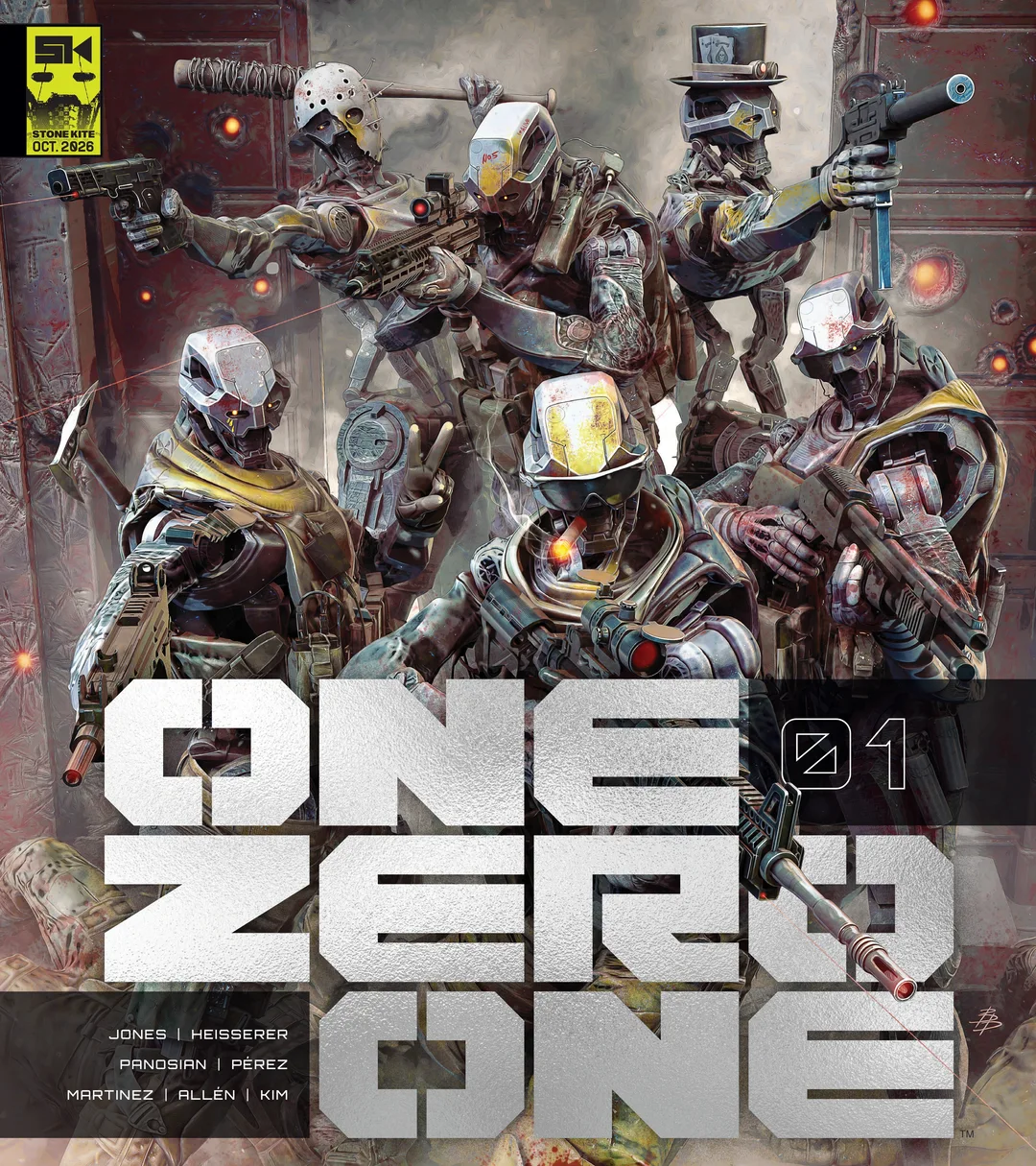 One Zero One #1 — Cover A: Main Cover, Bjorn Barends